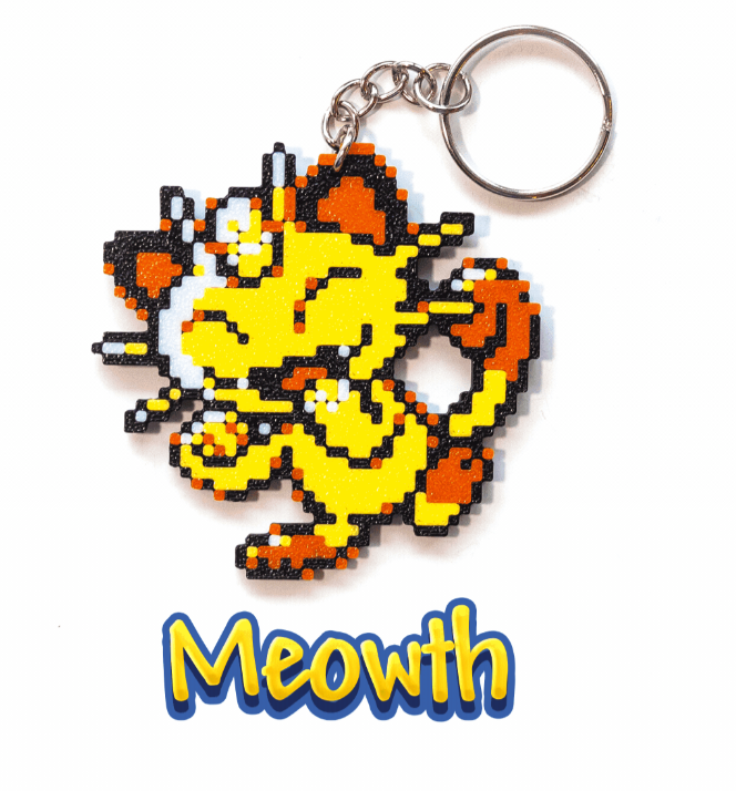 Llavero Meowth Pokemon