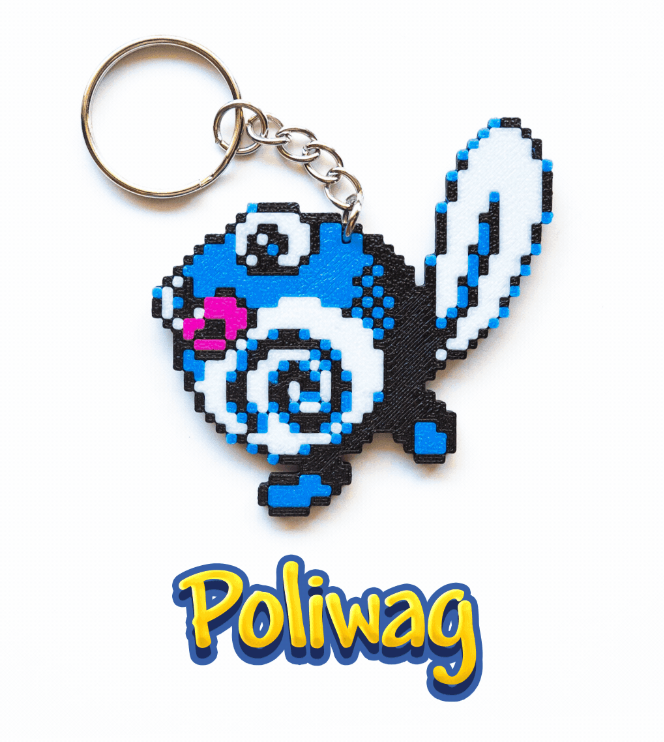 Llavero Poliwag Pokemon