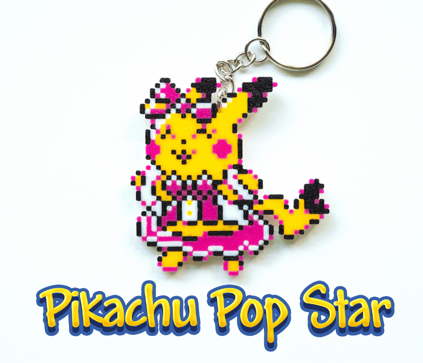 Llavero Pikachu Pop Star
