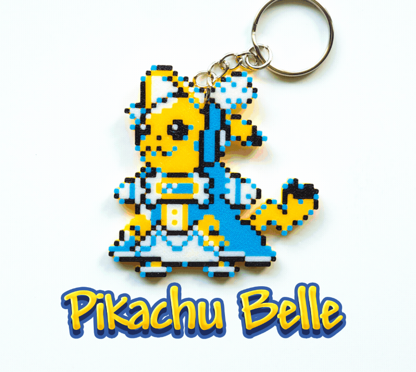 Llavero Pikachu Belle Disney