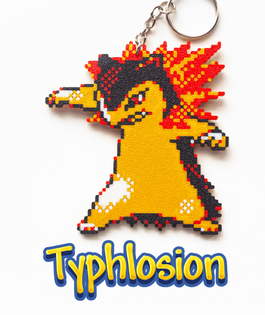 Llavero Typhlosion Pokemon