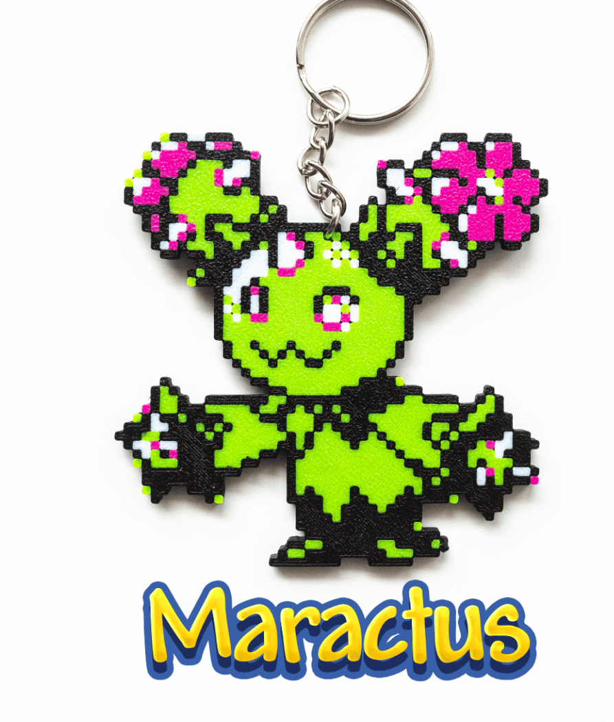 Llavero Maractus Pokemon