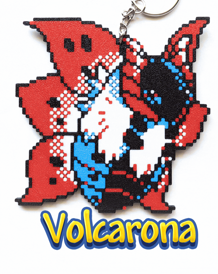 Llavero Volcarona Pokemon