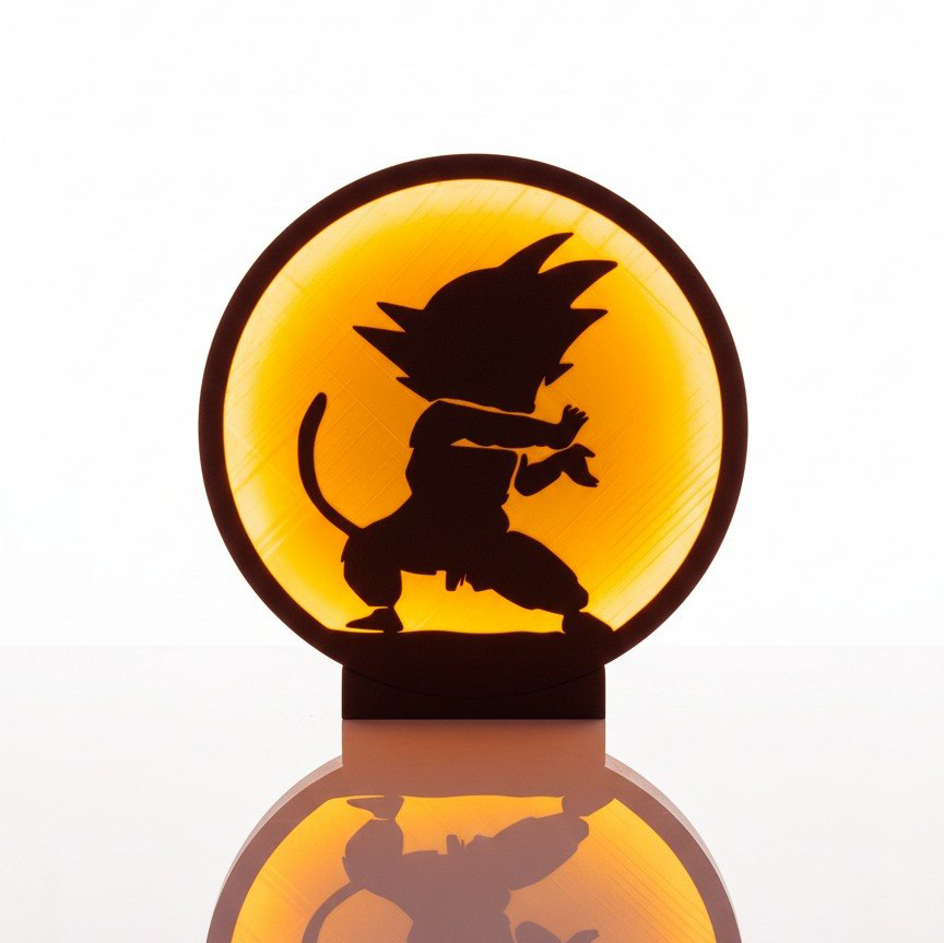 Silueta Goku Niño