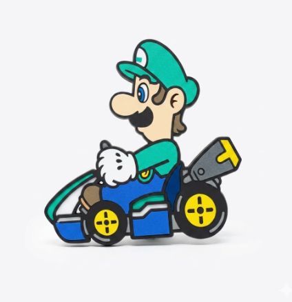 Cuadro - Luigi Mario Kart