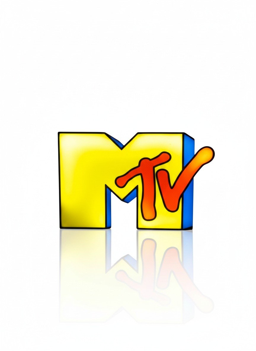 Lampara LED MTV Logo