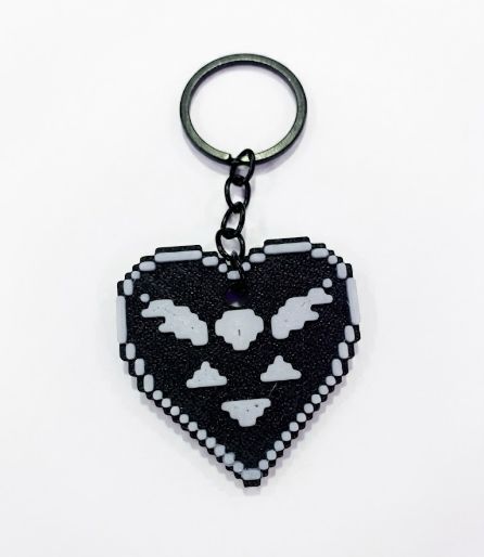 Llavero Corazón Pixel Art
