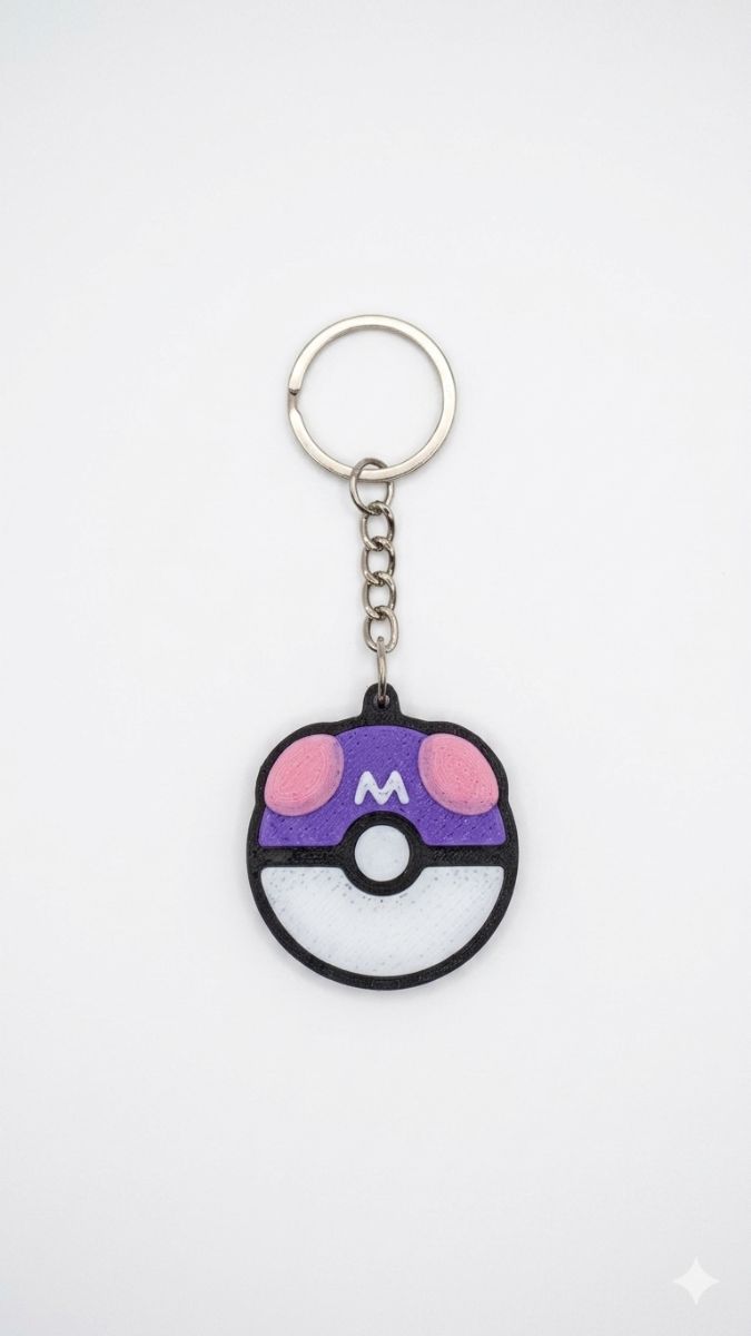 Llavero Pokeball Master Ball