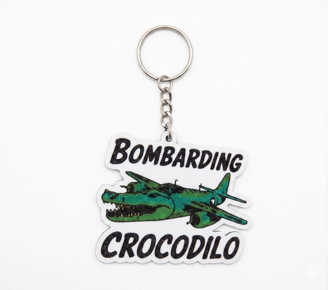 Llavero Bombardiro Crocodilo