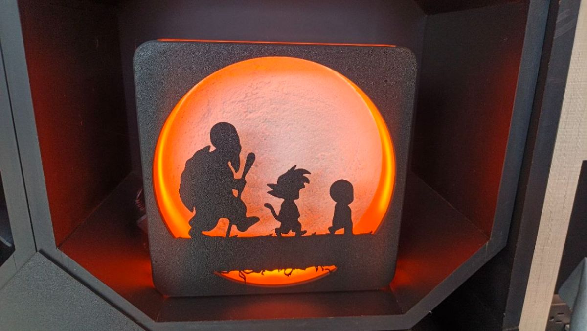 Goku, Krilin y Roshi
