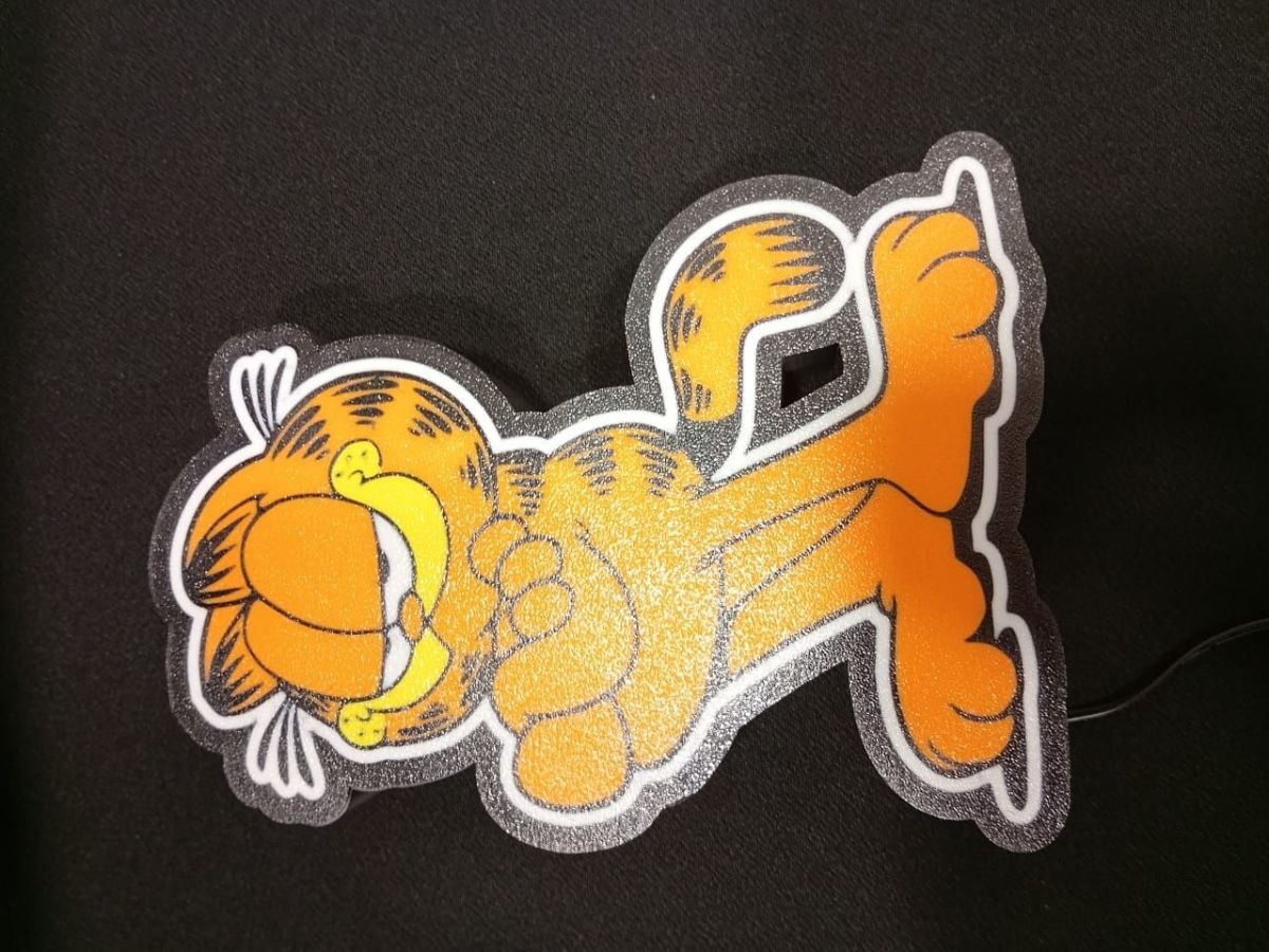 Garfield lamp