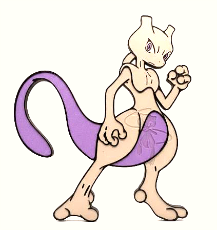 Cuadro - Mewtwo