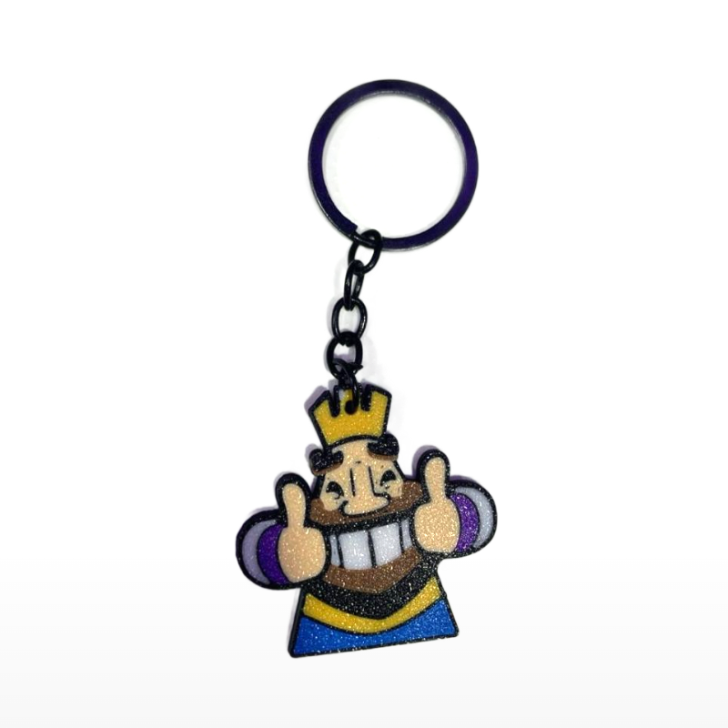 Llavero Rey - Clash Royale