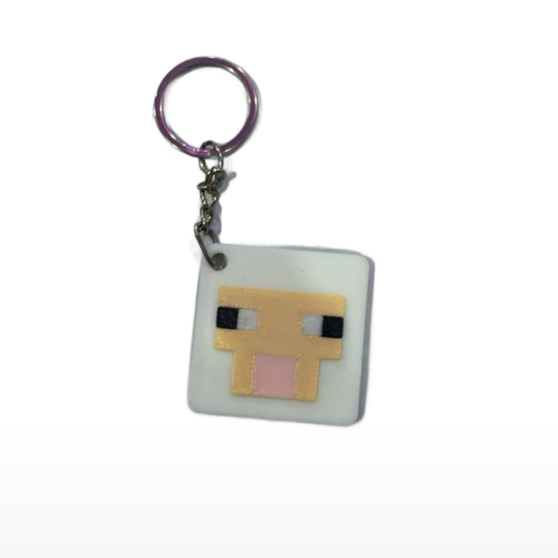 Llavero Minecraft Sheep Oveja