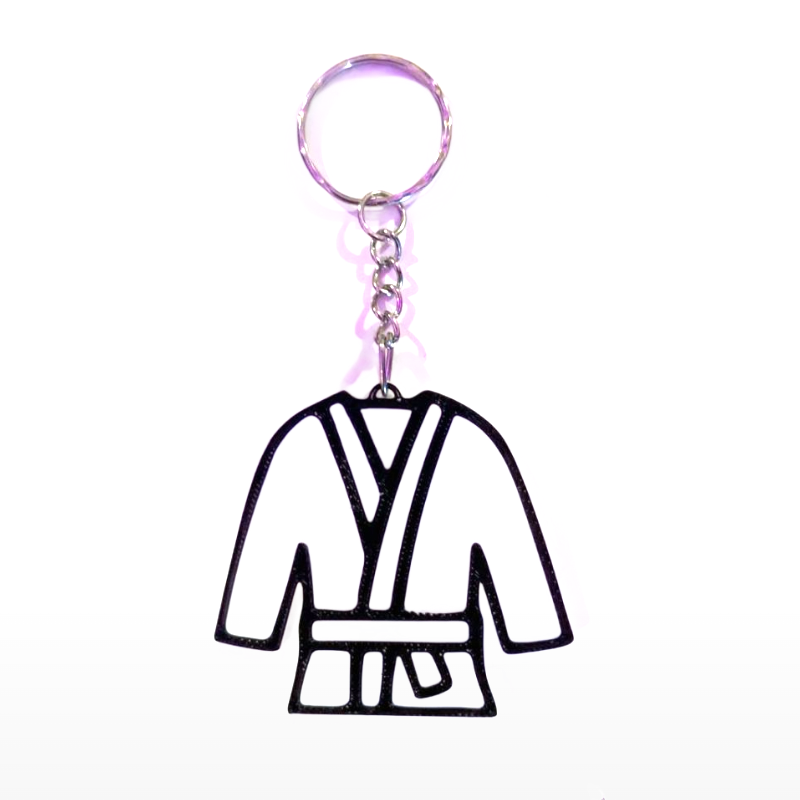 Llavero Cinturón Blanco - Karate